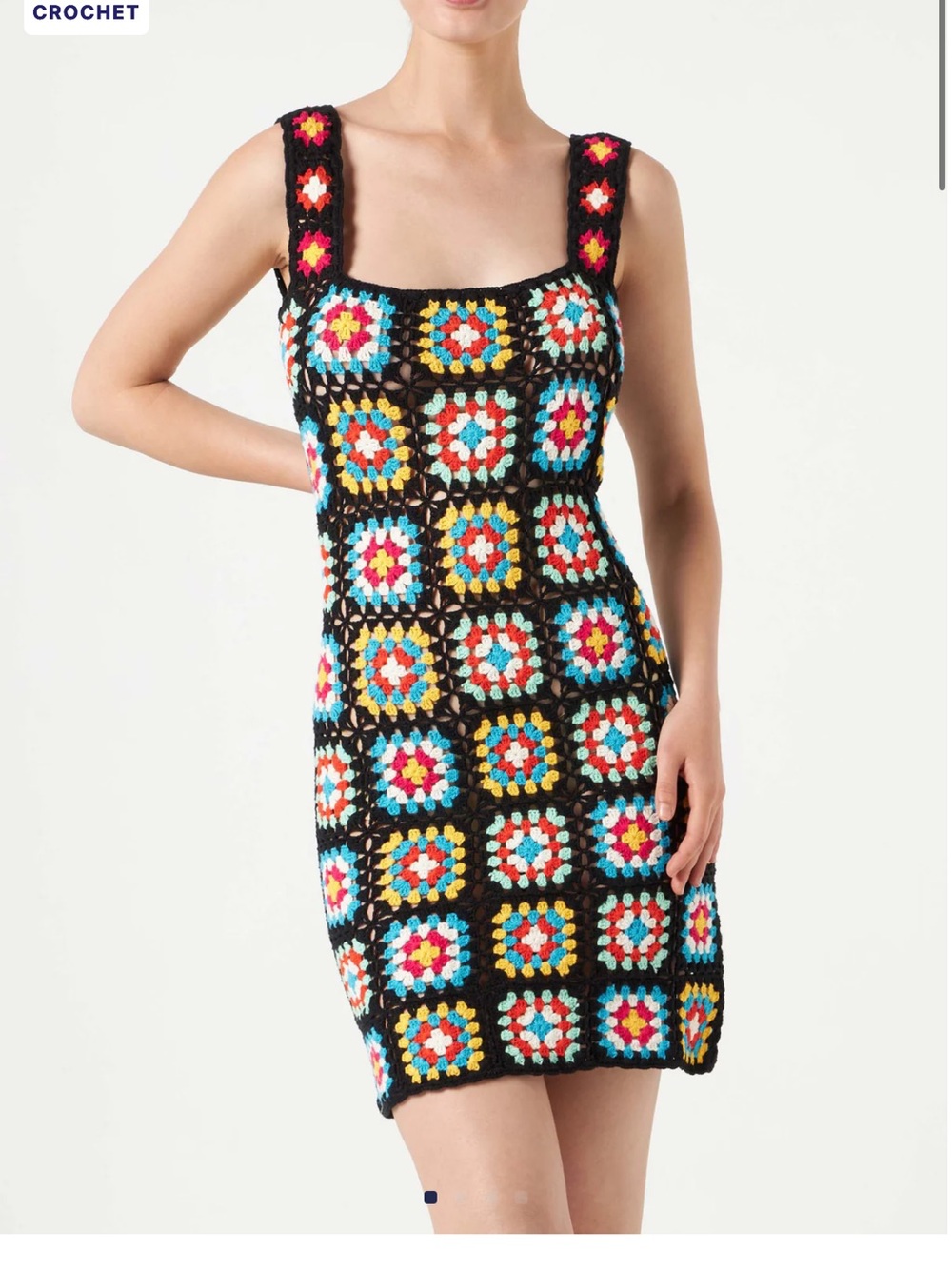 JAISAL CROCHET COTTON DRESS